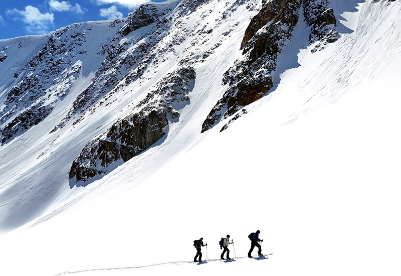 Climbing up to the Mountains